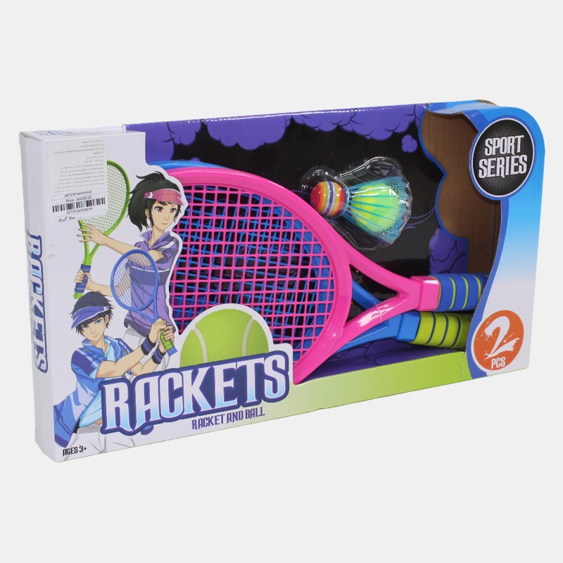 Badminton Rackets – Pink & Blue