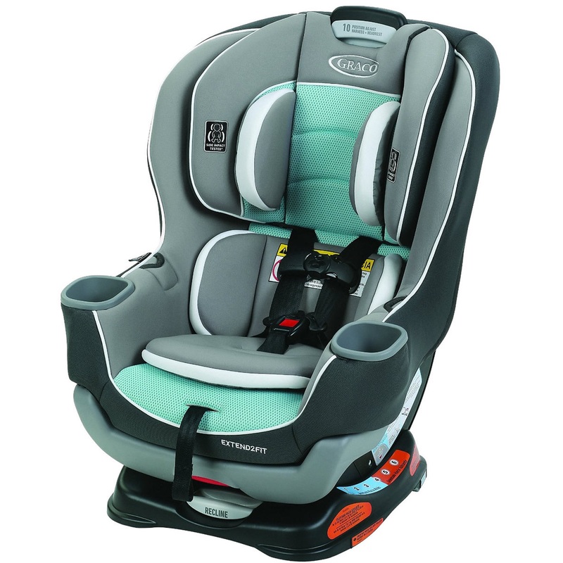 Graco Extend2Fit Convertible Car Seat – Spire