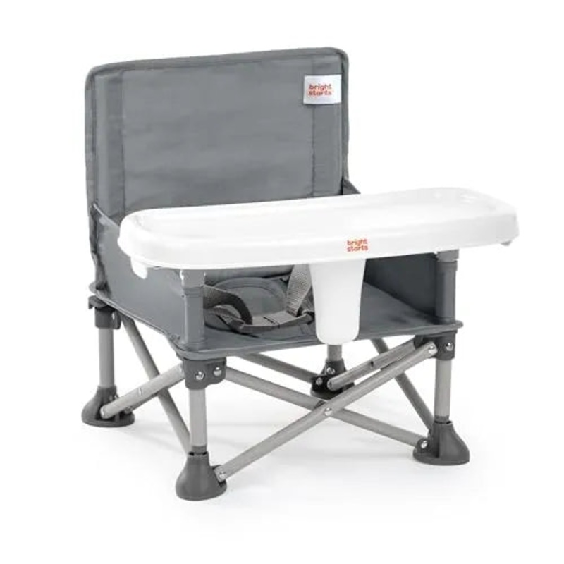 POP ‘N SIT Infant Seat – Gray (See Description)