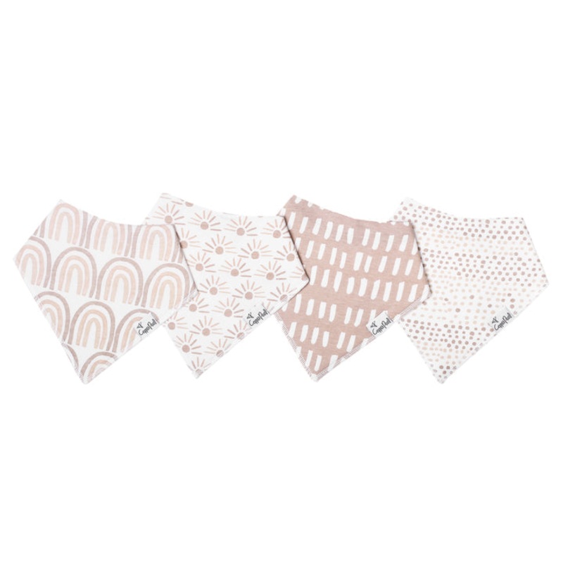 Copper Pearl Baby Bandana Bibs | Bliss