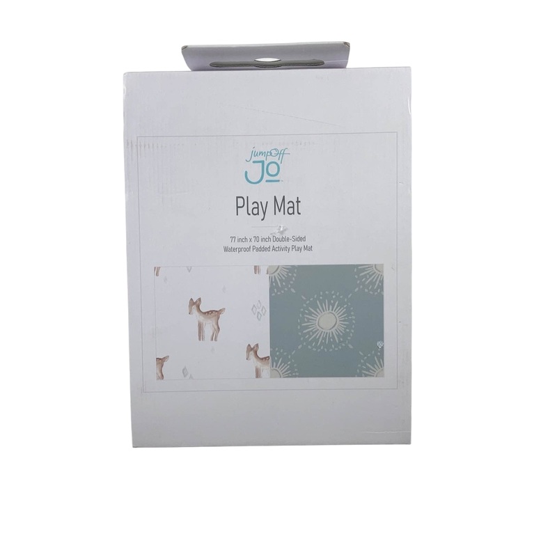 JumpOff Jo Large Waterproof Padded Foam Playmat, Oh Deer!