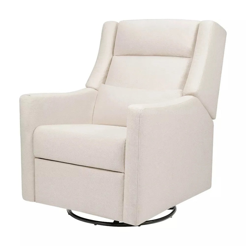 Kiwi Plus Power Glider Recliner w/ Power Headrest – Performance Cream Eco-Weave