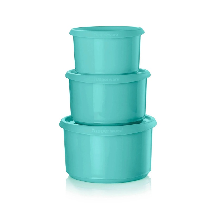 6-Piece Blue Serve and Store Food Storage Canister Set