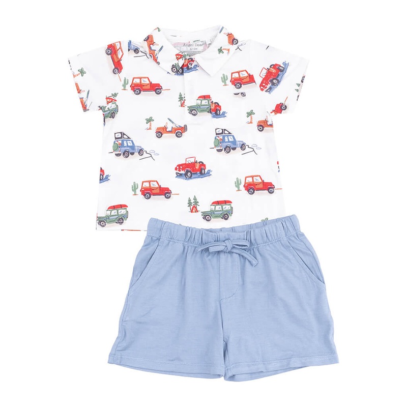 ADR Polo Shirt and Short Off-road Adventure