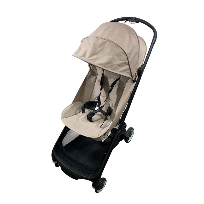 Bugaboo Butterfly Stroller, 2023, Black, Desert Taupe, Desert Taupe