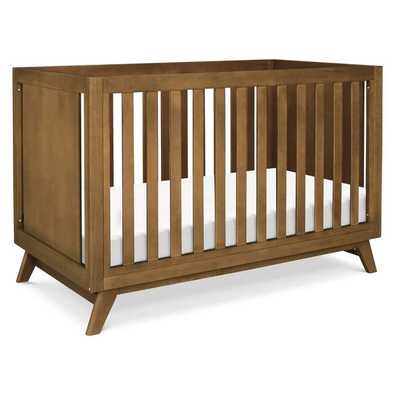 Otto 3-in-1 Convertible Crib – Walnut