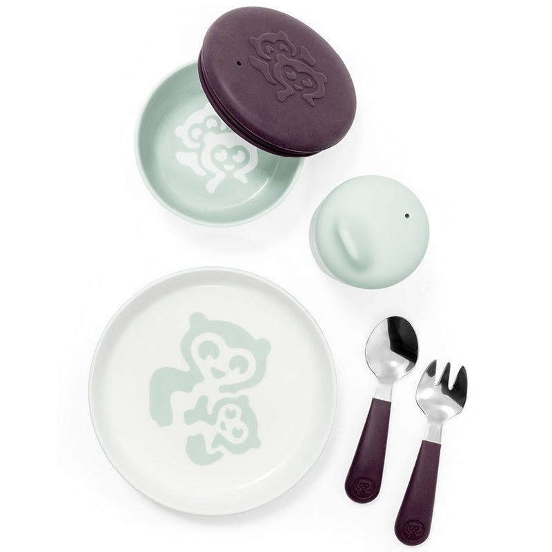 Stokke Munch Everyday Mealtime Set – Soft Mint