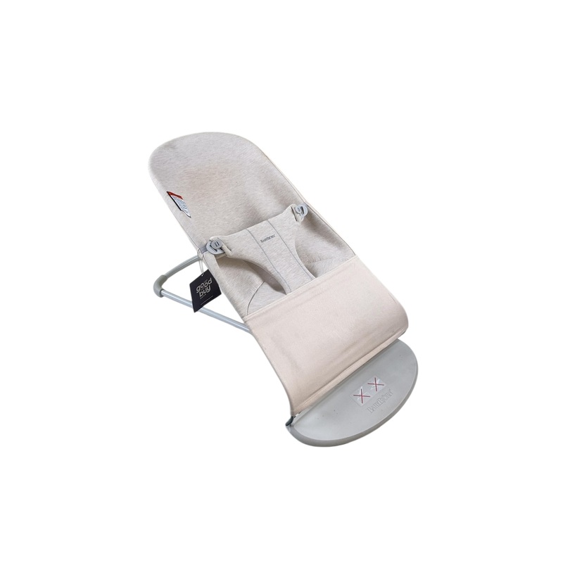 BabyBjorn Bouncer Bliss, Light Beige 3D Jersey, Light Gray Frame