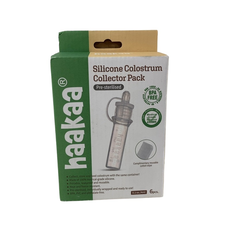 Haakaa Colostrum Collector, Pre-Sterilized, 6-Pack