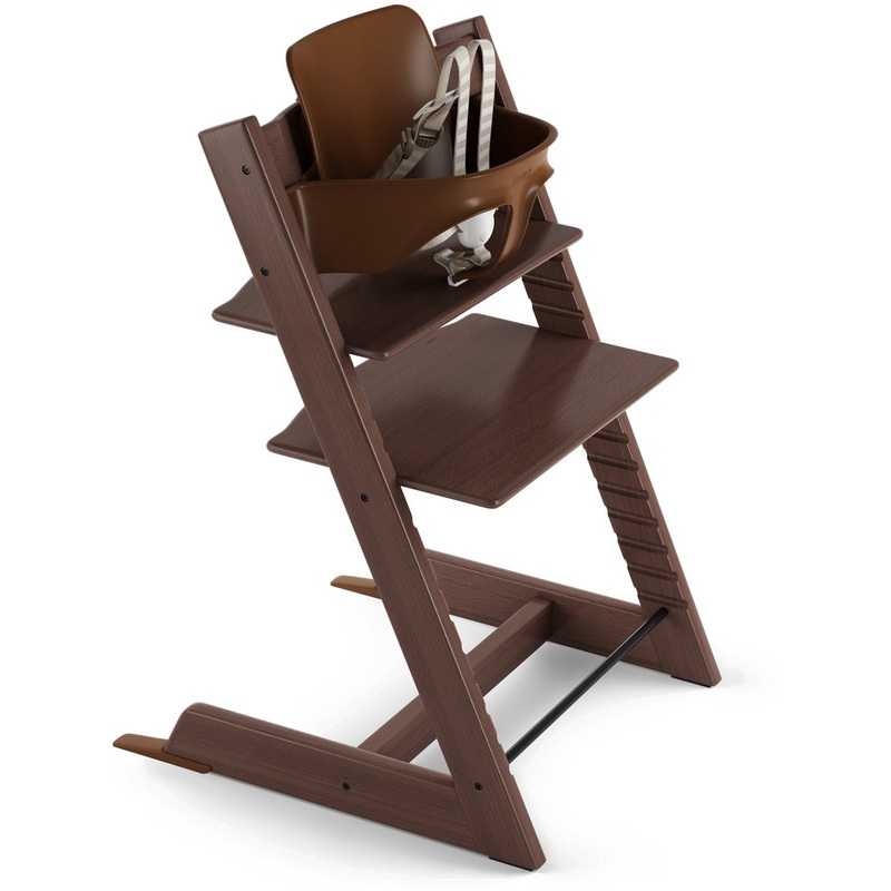 Stokke OPEN BOX Tripp Trapp High Chair – Walnut Brown