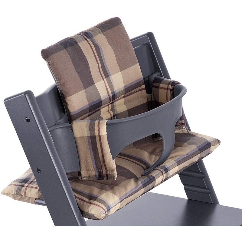 Stokke Tripp Trapp Cushion Premium – Tartain Blue
