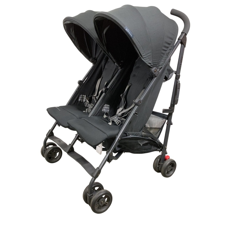 UPPAbaby G-Link V2 Double Stroller, 2024, Jake (Black)