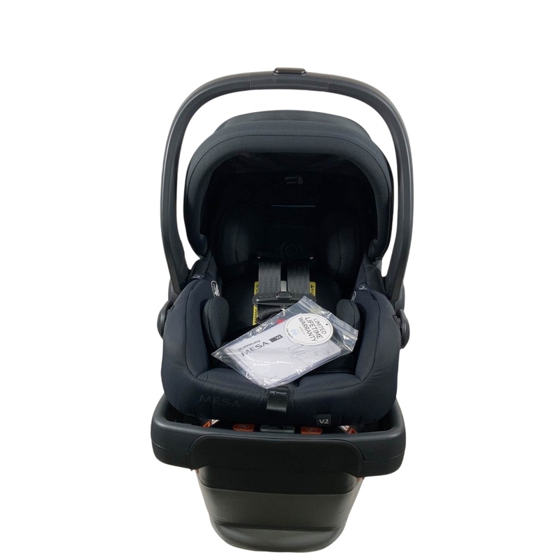 UPPAbaby MESA V2 Infant Car Seat, 2023, Jake (Black)