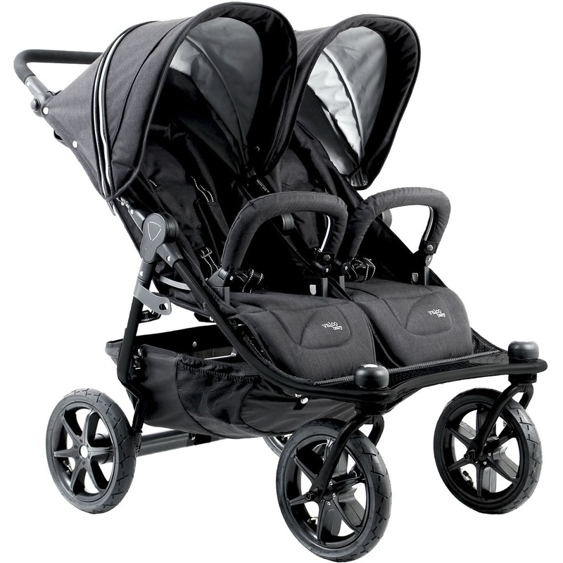 Valco Tri Mode Duo X Side by Side Double Stroller – Night
