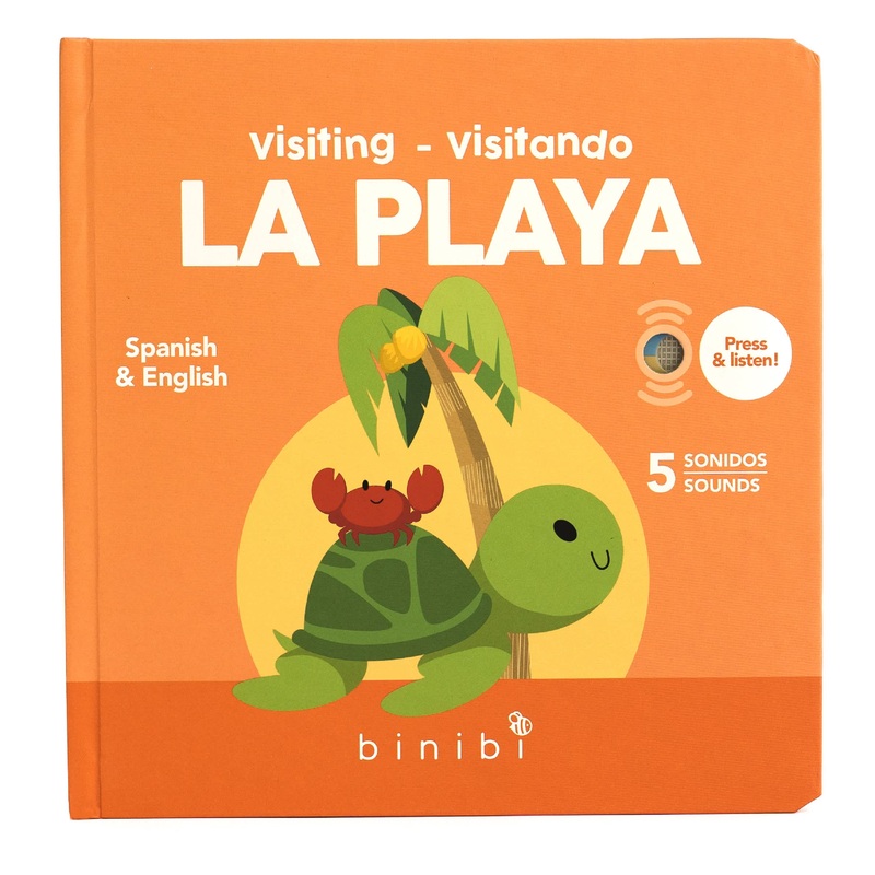 “Visiting – Visitando La Playa” Bilingual Sound Book
