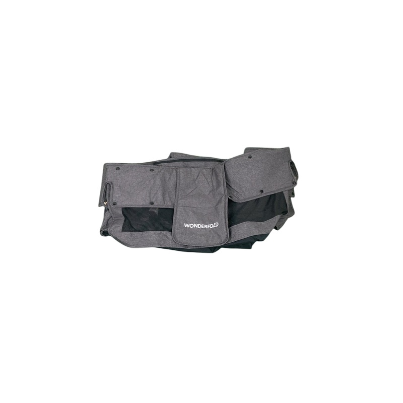 Wonderfold Carriage Fabric, Charcoal Gray, W4