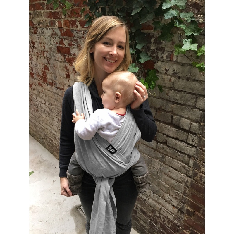 XOXO Buckle Wrap Baby Carrier, Eco2 Collection – Everyday Gray