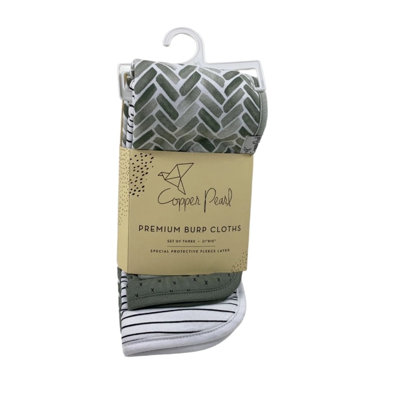Copper Pearl Premium Burp Cloths, Alta