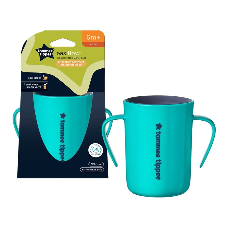 Easiflow 360 Non-Spill Cup  Turquoise