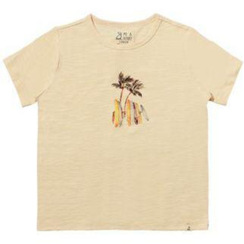 Me & Henry Falmouth Printed Tee | Yellow Surfboards