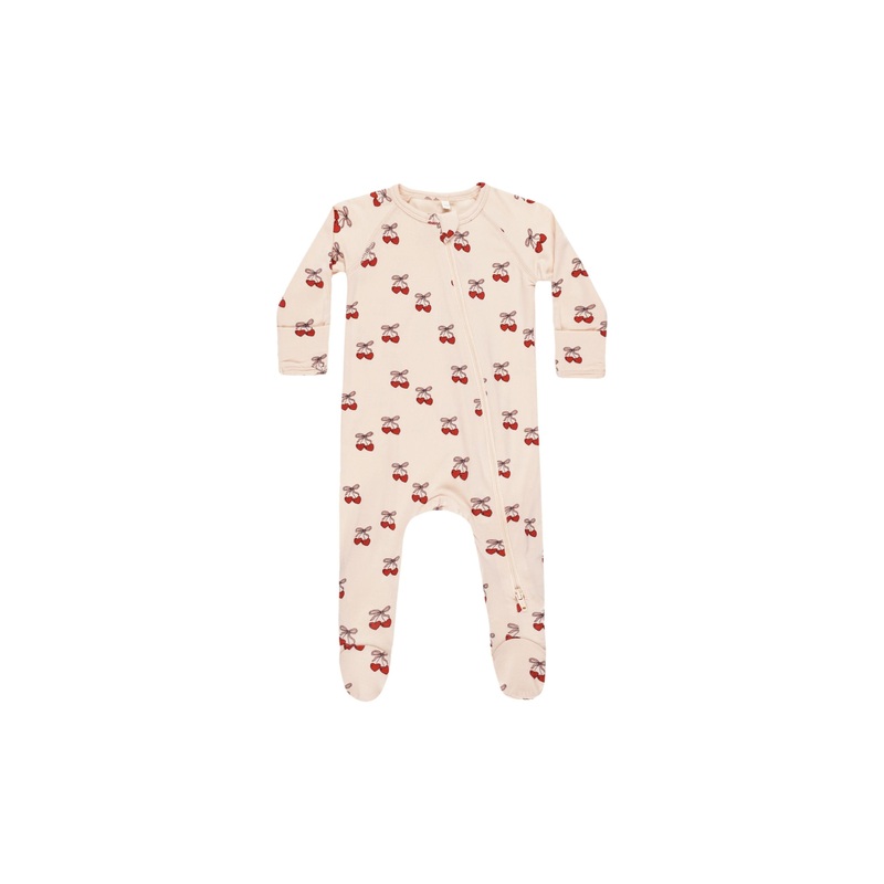 Quincy Mae Bamboo Zip Footie – Mon Amour