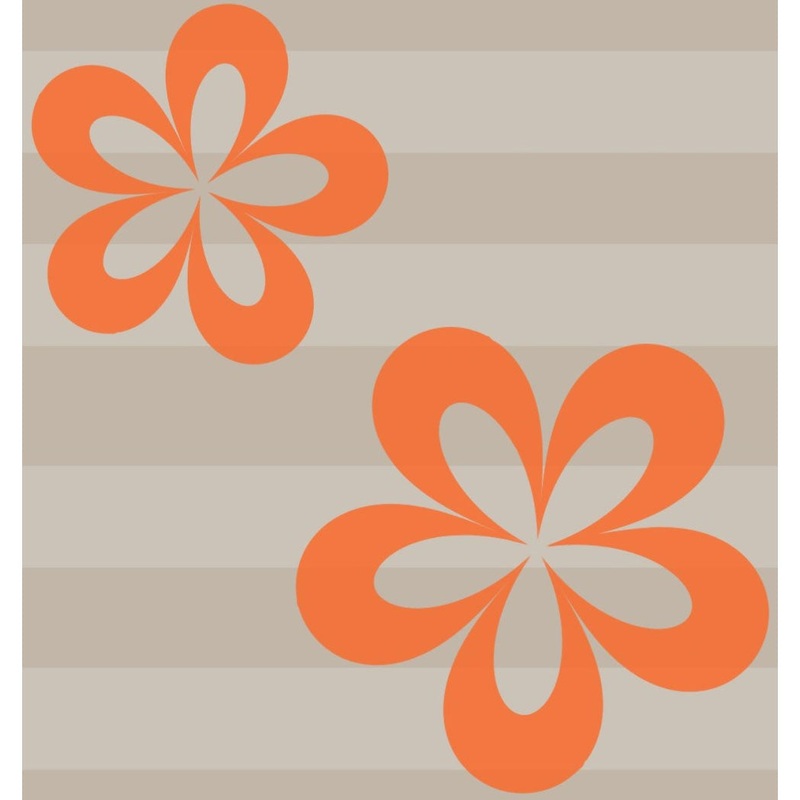 Sweet Potato Echo Flower Wall Decals – Set of 2