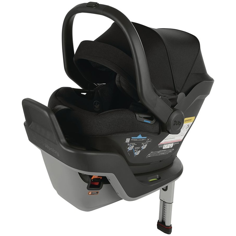 UPPAbaby OPEN BOX MESA MAX Infant Car Seat with Load Leg and Anti-Rebound Bar – Jake (Charcoal)