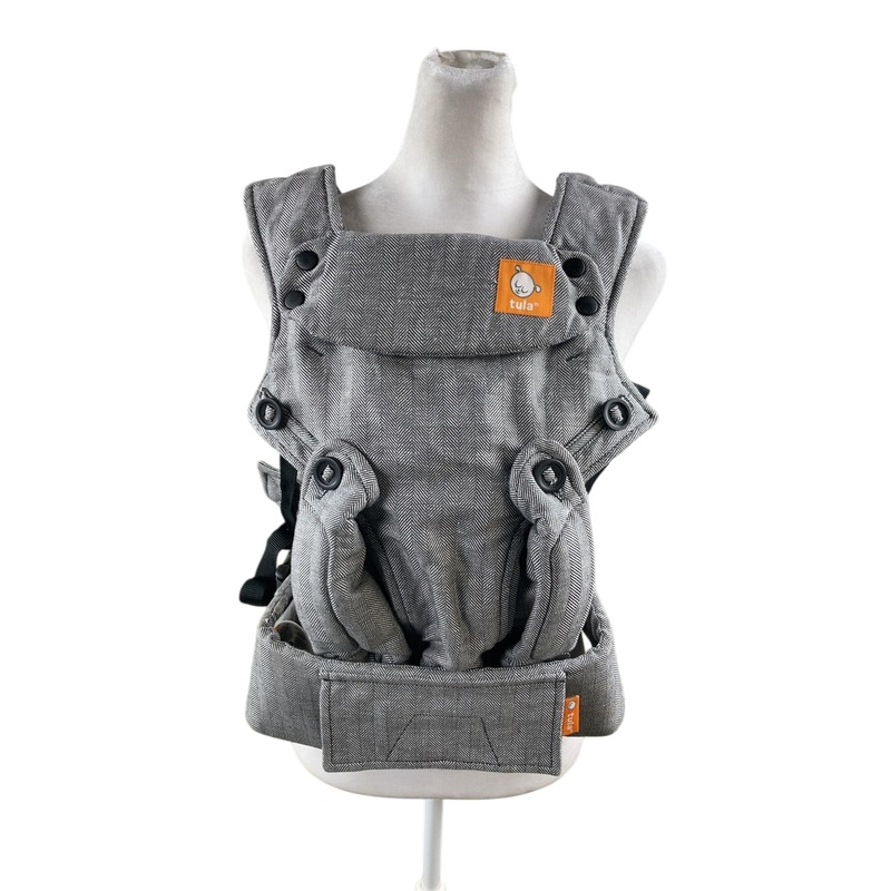 Baby Tula Explore Baby Carrier, Ash, Linen