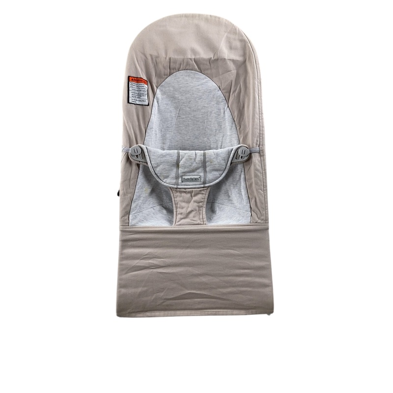 BabyBjorn Bouncer Balance, Beige/Grey, Light Gray Frame