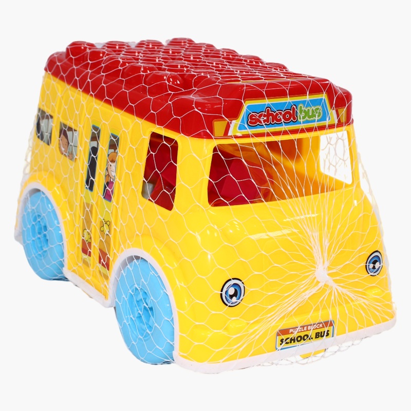 Building Blocks Bus – Yellow