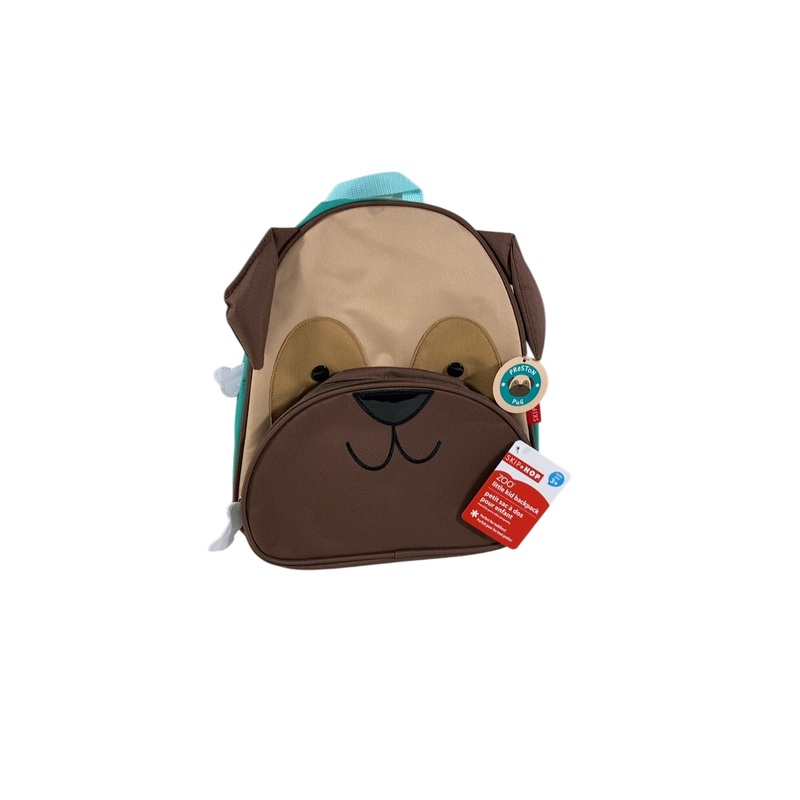 Skip Hop Zoo Little Kid Backpack, Pug