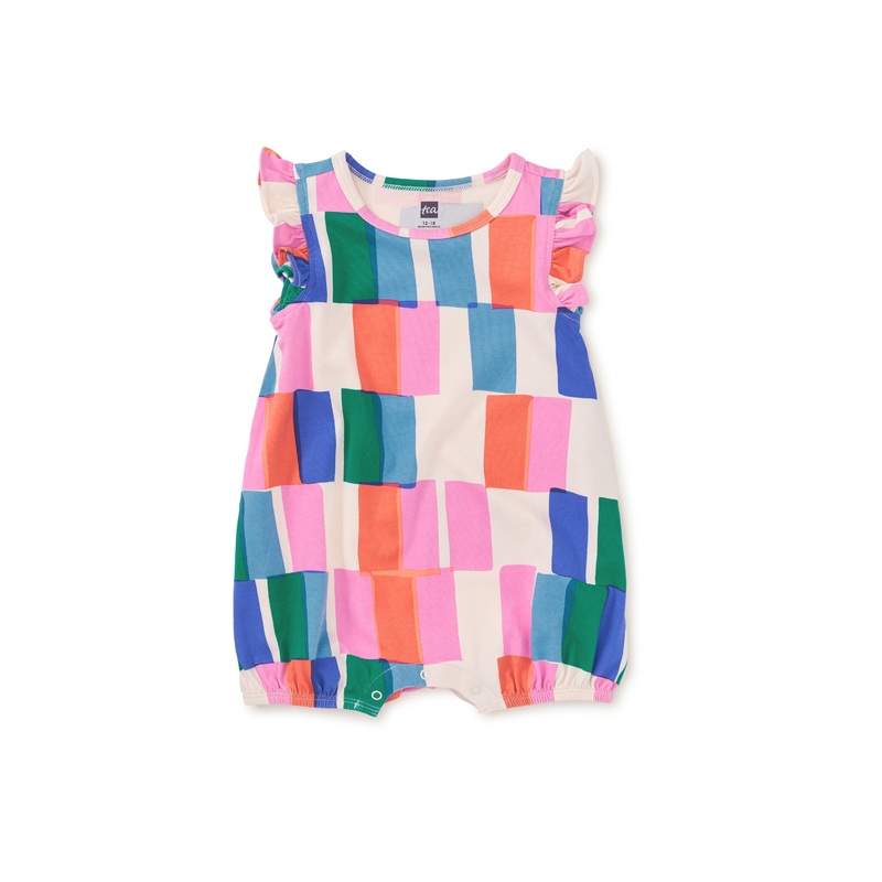 Tea Collection Flutter Baby Romper – Copacabana