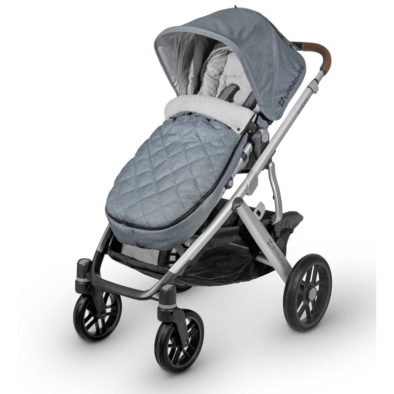 UPPAbaby Cozy Ganoosh Footmuff – Gregory (Blue Melange)