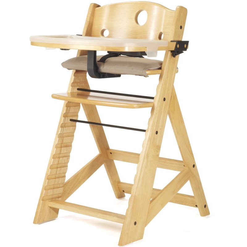 Keekaroo Height Right High Chair with Tray – Natural