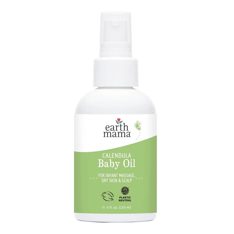 Earth Mama Calendula Baby Oil 4oz