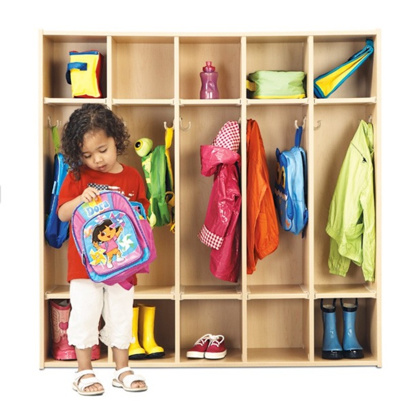 Young Time 5 Section Coat Locker