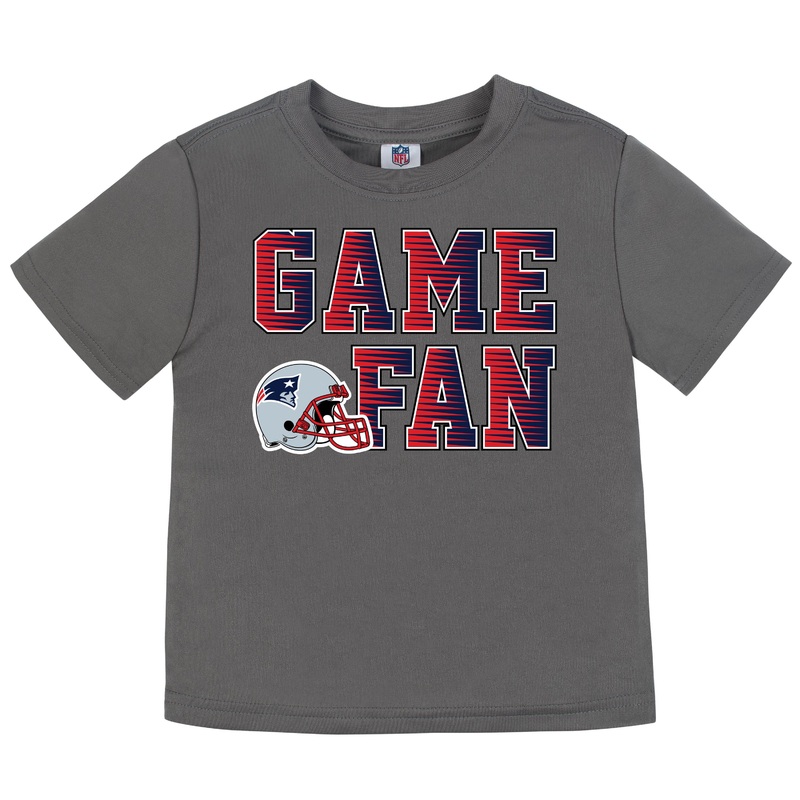 New England Patriots Boys Short Sleeve Tee Shirt