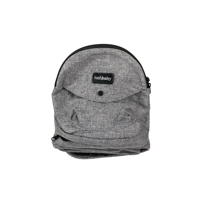 TushBaby Hip Baby Carrier, Charcoal