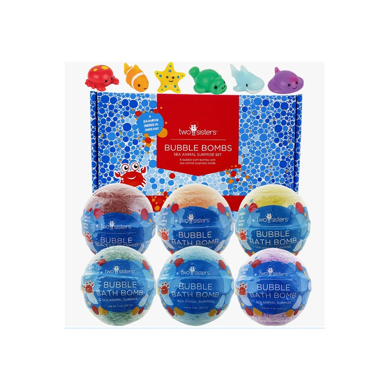 Two Sisters Spa Sea Animals Surprise Bubble Bomb – Assorted