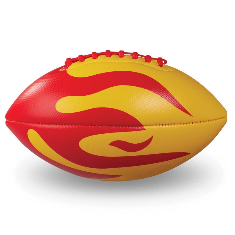 Crocodile Creek Soft Football – Flame