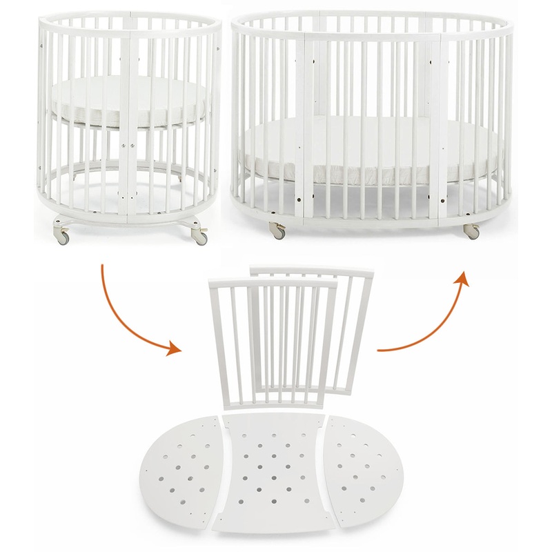 Stokke Sleepi Mini to Crib Complete Bundle – White