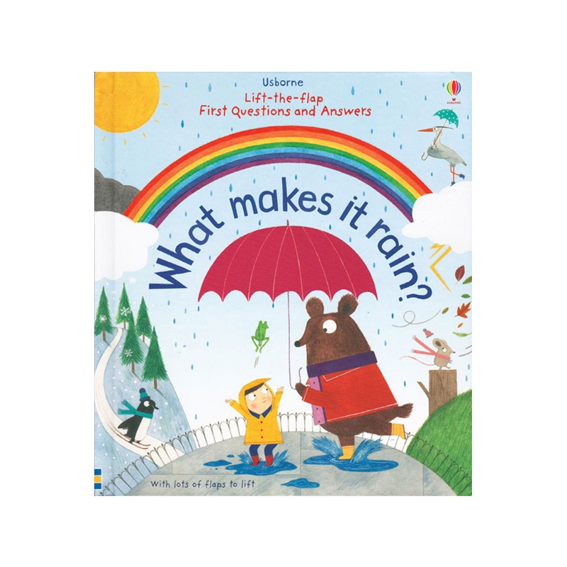 Usborne Lift-the-Flap First Questions And Answers: What Makes it Rain?