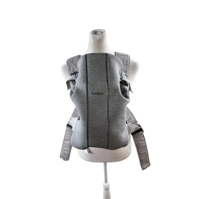 BabyBjorn Baby Carrier Mini, Light Gray 3D Jersey