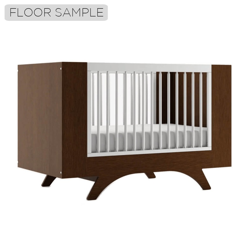 Melon 3in1 Crib Coffee/White