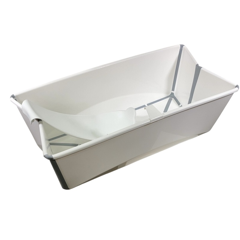 Stokke Flexi Bath Foldable Baby Bathtub, White, XLarge