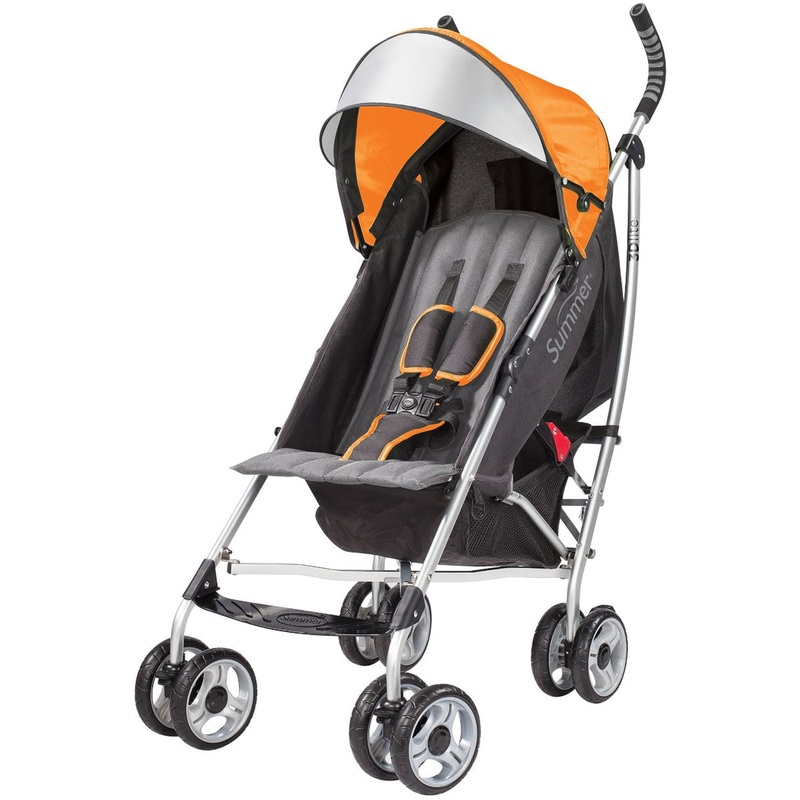 Summer Infant 3D Lite Umbrella Stroller – Tangerine