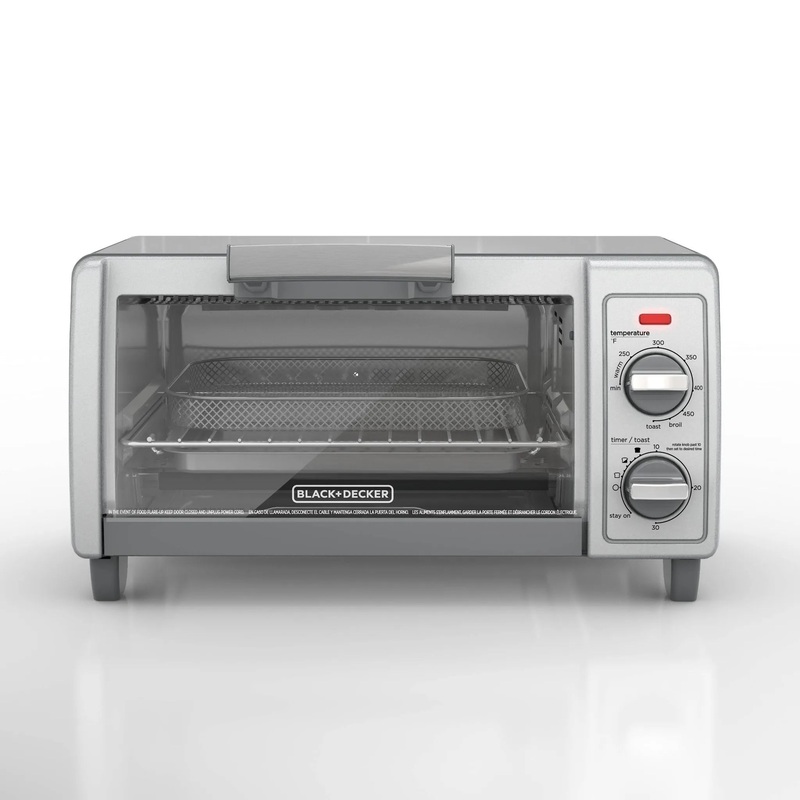 4-Slice Convection Toaster Oven – Stainless Steel (See Description)