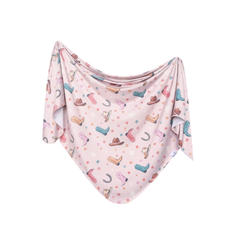 Knit Swaddle Blanket – Cheyenne