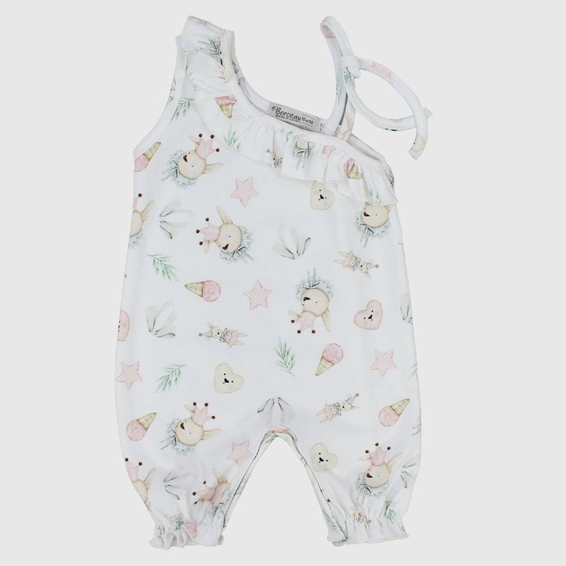 Beary Princess Sleeveless Romper
