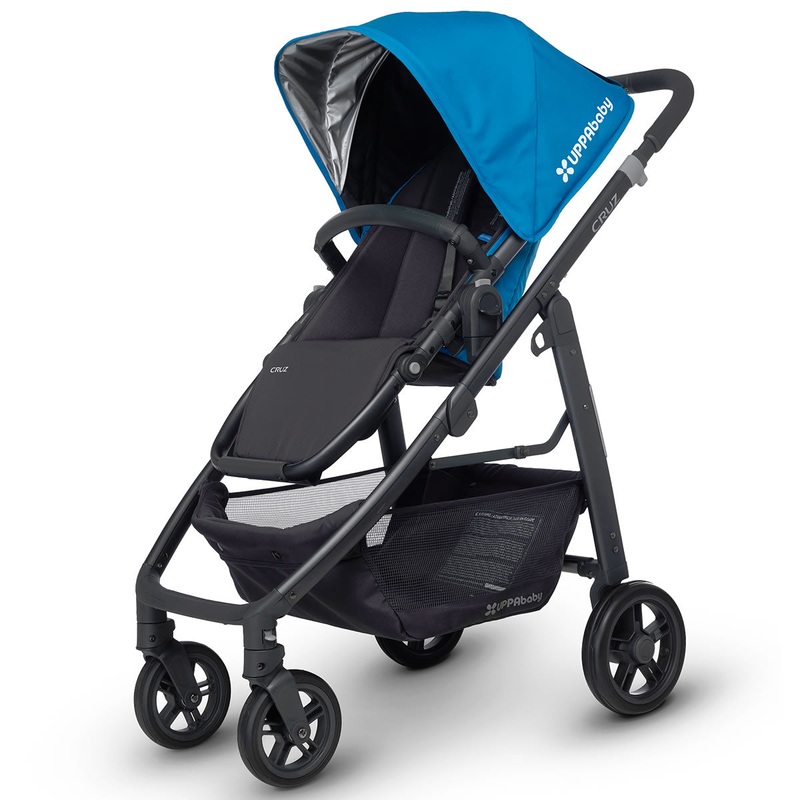 UPPAbaby 2016 CRUZ Stroller – Georgie (Marine Blue/Carbon)